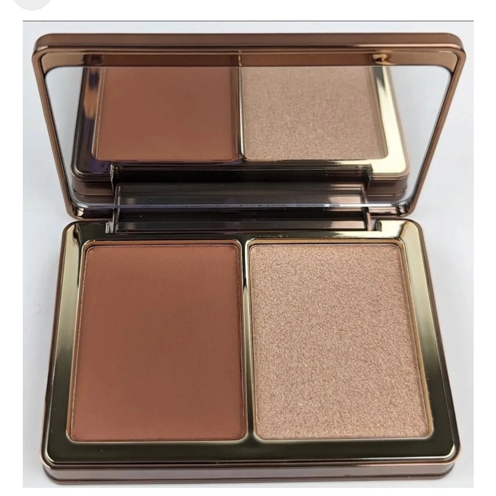 Natasha Denona Alloy Cheek Duo Bronzing Blush & Highlighter Palette Full Size
